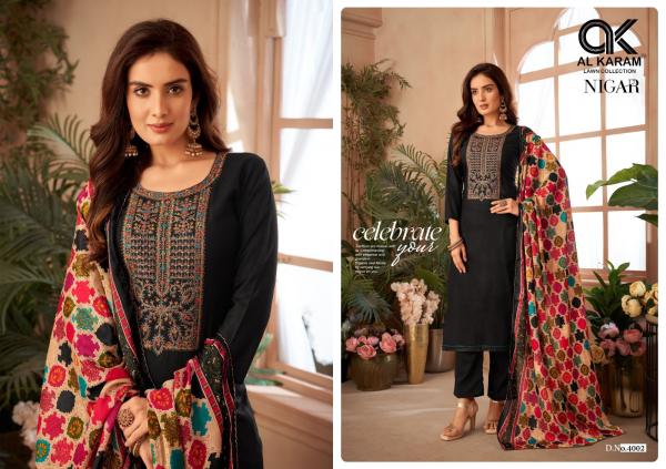 AlKaram Nigar Vol-4 – Exclusive Embroidery Dress Material